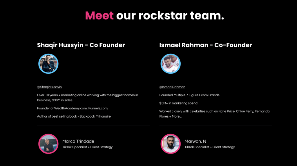 Is TikToks agency a scam?